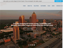 Tablet Screenshot of energyintegratedsolutions.com